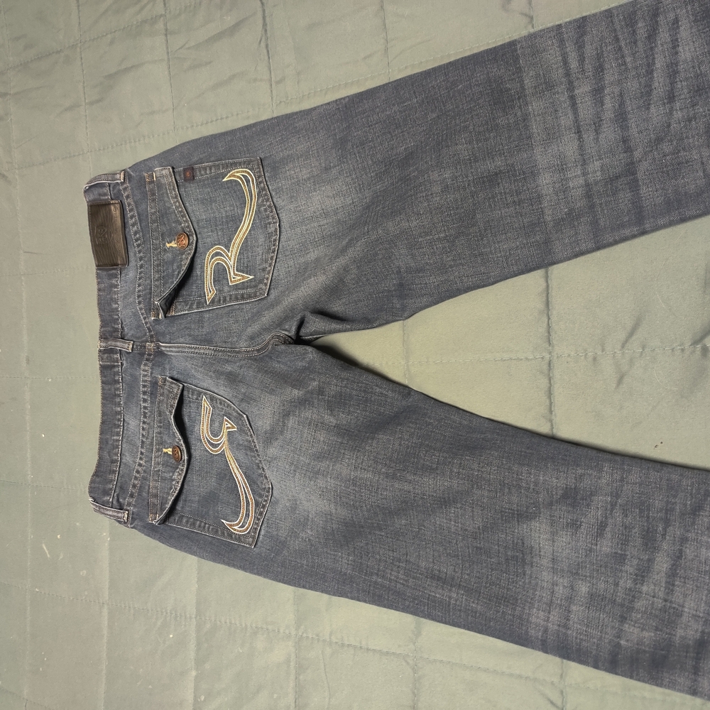 Mens Rock&Republic Colburg Straight jeans . size 34x36 Straight l